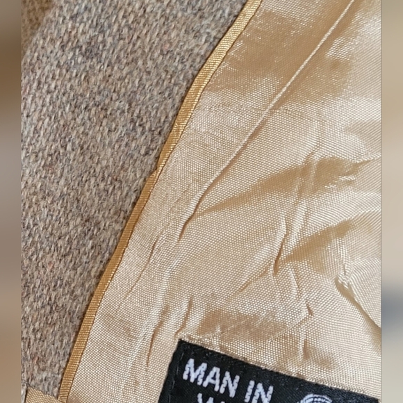 TRICIA FIX Vintage Blazer With Butterfly Sheer Design. Sz M. NWOT - Picture 8 of 11